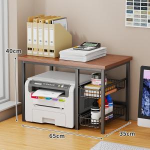 ciiemen | Multi-functional Desktop Double-layer Printer Storage Rack