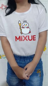 BAJU ATASAN KAOS ANAK PEREMPUAN MIXUE TERBARU VIRAL KEKINIAN