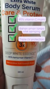 [2 Pcs] Nivea Body Body Serum Extra Bright Care & Protect - Body Serum Nivea Pemutih Kulit