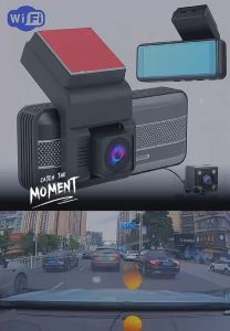 กล้องติดหน้ารถยนต์ มี WIFI คมชัด 1080p ราคาพร้อม การ์ด พื้นฐาน