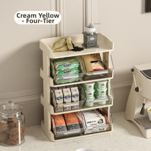Transparent Organizer Rack Desktop