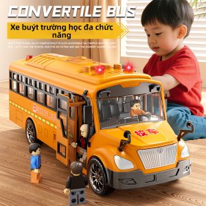 JIFANPAUL | Đồ Chơi Xe Buýt Trường Học Kích Thước Lớn