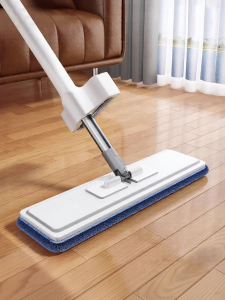 GUOQI | Hands-Free Self-Wringing Flat Mop Home Cleaning