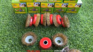 COMBO 10 Chén Cước Chà Sắt Chổi Đánh Rỉ Sắt