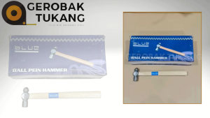 Palu Konde 1/2LB Gagang Kayu Blue / Palu Tukang