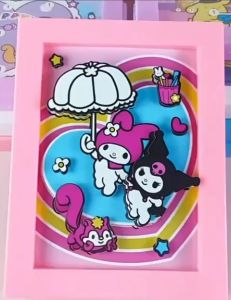 Readystock Sanrio Picture Handmade 3D DIY Art Frame
