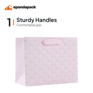Door Gift Paper Bag Kraft Paper Gift Bag Beg Kertas Cenderahati with Handle Wedding Party Packaging