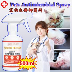【READY STOCK】ubat kurap kucing dog itchy skin medicine dog skin infection spray Solve pet All skin problems Cats Dogs Dermatis Pet Skin Treatment Spray 猫咪狗狗皮肤病癣药 宠物皮癣抑菌剂