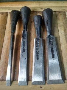 COD 1SET PAHAT KAYU BAHAN BAJA PER TATAH BOBOK PERKAKAS TUKANG PAHAT BAJA SUKABUMI