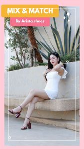 Arista ( Ready to ship) รองเท้าผู้หญิง รองเท้าเเฟชั่นผู้หญิง รุ่น Claire ( ART-015-2 )