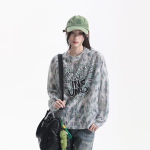 zuocisankon | Fashionable Loose Long Sleeve T-shirt