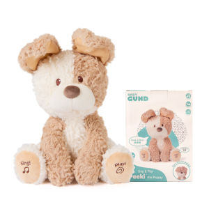 Singing Peek-a-Boo Bear Stuffed Animal Baby Birthday Gift