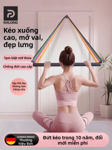 REXUELONG | Back Stretching Fitness Resistance Band Home Use Female