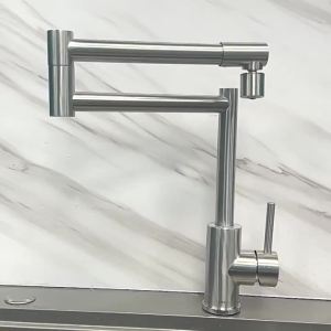 XUANSHA | Rotatable Folding Stretch Cold and Hot Water Kitchen Faucet