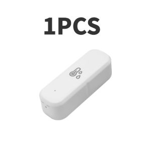 Smart Home 2.4G WIFI Temperature And Humidity Sensor Tuya APP Remote Control SmartLife Work With Alexa Google Assistant