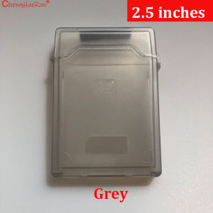 1PC 2.5/3.5-inch Hộp Lưu Trữ Ổ Cứng Dopamine Nhựa PP Trong Suốt Chống Ẩm Chống Va Chạm Hộp Bảo Vệ Cho Ổ Cứng