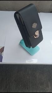 Sarung hp polos ukuran 6-65inch 2slot/dompet handphone kulit letak di pinggang cowo