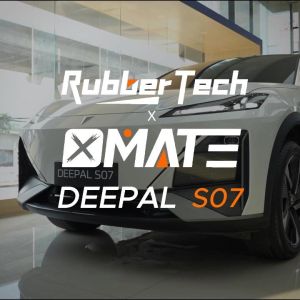 【หนาพิเศษ】พรมปูพื้นรถยนต์ Changan Deepal S07 2023-โฉมปัจจุบัน 3DพรมรถTPE100% กันลื่นทนต่อการสึกหรอ อะไหล่รถยนต์