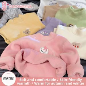 JIFANPAUL | Fleece Thickening Warm Turtleneck T-shirt