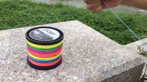 JOF เอ็นตกปลา สายเบ็ดตกปลา 1000M PE X4 สายถัก 4 เส้น ยาว 1000 เมตร แรงม้าสูง