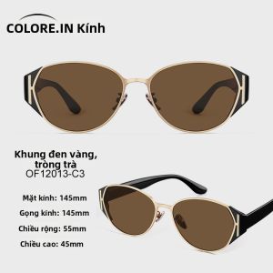 Colore.in | Kính Mèo Cổ Điển Chống Tia UV Màu Nâu