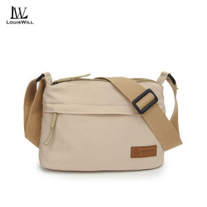 LouisWill กระเป๋าหญิง กระเป๋าสะพายข้างแฟชั่น กระเป๋าคาดลำตัว กระเป๋าสะพายข้างทรงสี่เหลี่ยมเล็ก ดีไซน์หัวเข็มขัด ความจุขนาดใหญ่ สายสะพายไหล่ปรับได้ สำหรับการเดินทาง ช้อปปิ้ง กลางแจ้ง