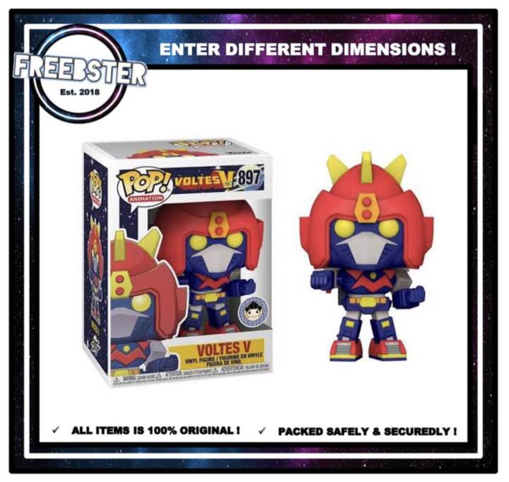 BBTS Voltes V Funko Pop with Protector (Voltes V Merchandise