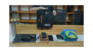 Balo đi học màu đen balo học sinh cấp 3 thời trang balo laptop nhỏ gọn XBAGS Xb 3101