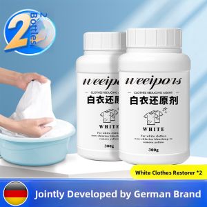 MONLEYTA | Whitening Agent White Clothing Bleach Stain Removal Yellowing Removal Color Run Repair Clothes Efficient Tool For Laundry