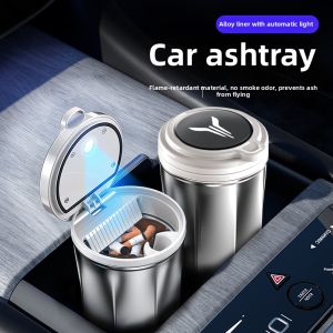 MENGDAO | Multi-Function Anti-Dust Sealed Metal Ashtray