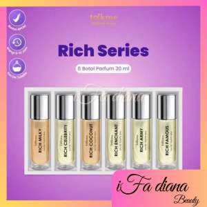 Talkme Rich Series 30ml Eau De Toulette (isi 6pcs) Parfum talkme crazy rich series