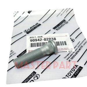 Baut Roda Original Innova Hilux Fortuner Kijang 5K 7K - Hub Bolt Toyota