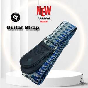 gt guitar strap Knitted Nylon | สายสะพายกีตาร์ Nylon แบบถักลาย วัสดุดี✨มีเก็บปลายทาง