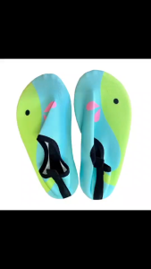 Dry Super รองเท้าเดินชายหาดเด็ก ปลาดาว-เหลือง