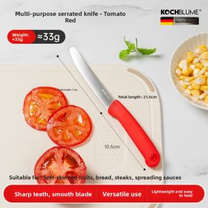 kochblume | Serrated Multi-function Fruit and Tomato Knife