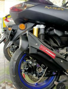 Knalpot racing R9 MISANO EXHAUST for NMAX AEROX PCX ADV LEXI GENIO VARIO BEAT MIO SCOOPY R15 CBR150R dll