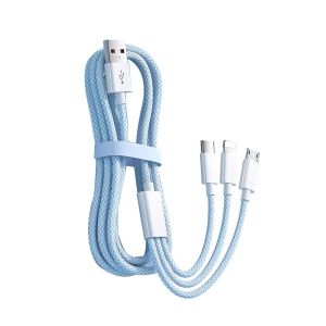 SKAMA | Fast Charging 3 in 1 Cable Car Charger Adapter