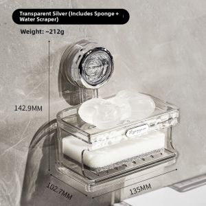 josogo | High-end Suction Soap Holder with Sponge