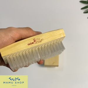 Bàn chải chà chân bàn chải giặt quần áo gỗ siêu bền Mamu shop M133