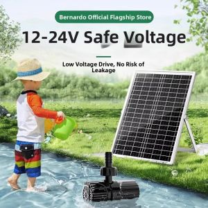 BONADUO | Solar Powered Fish Tank Circulation Pump Large Power With Battery