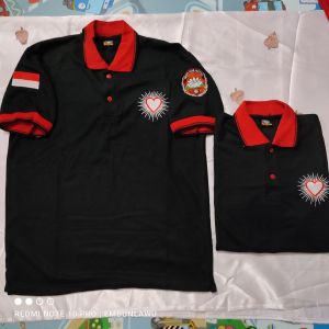 Kaos Psht Kerah Bordir Simple kaos Psht bordir