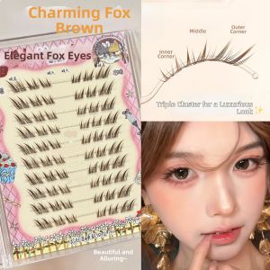 znk | Natural Densely Fluffy Fox Style Eyelashes