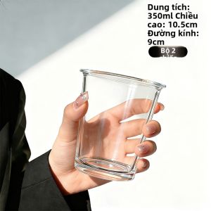 Ly Uống Nước Trong Suốt Chống Nhiệt