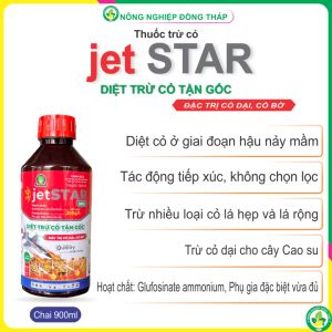 Trừ Cỏ jetSTAR 18SL – Diệt trừ Cỏ Dại Cỏ Bờ (Chai 900ml)
