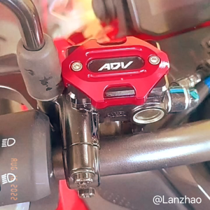 T6061 Brake Master Cap And Reservoir Cover For ADV350 160 150 PCX160 Brake Fuel Oil Cap