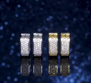 แฟชั่นหดออกแบบU Hoopต่างหูโลหะสําหรับผู้หญิงปูเงาCZสวมใส่ทุกวันประณีตต่างหู 2025 เครื่องประดับ