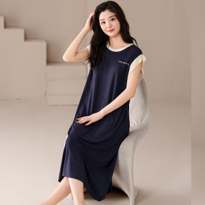 MiiOW | MiiOW Ice Silk Sleepwear Mùa Hè Rộng Rãi Mỏng Thoáng Khí Không Tay Váy Vest Quần Áo Nhà Mát Mẻ Áo Ngủ Cho Nữ