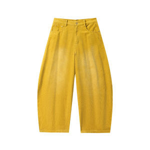 JNXS | Quần Ống Thẳng Đa Sắc Corduroy Retro Washed