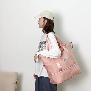 Túi Xách Du Lịch Cỡ Lớn 2 Tầng Túi Du Lịch Đa Năng Nam Nữ Đựng Quần Áo Mỹ Phẩm Xách Tay