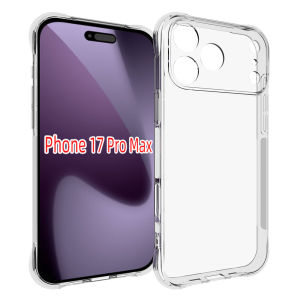 For iPhone 17 Pro Max 2025 Case Air Cushion Shockproof Airbag Clear Silicon TPU Back Cover Soft Phone Case for iphone 17 Pro Max